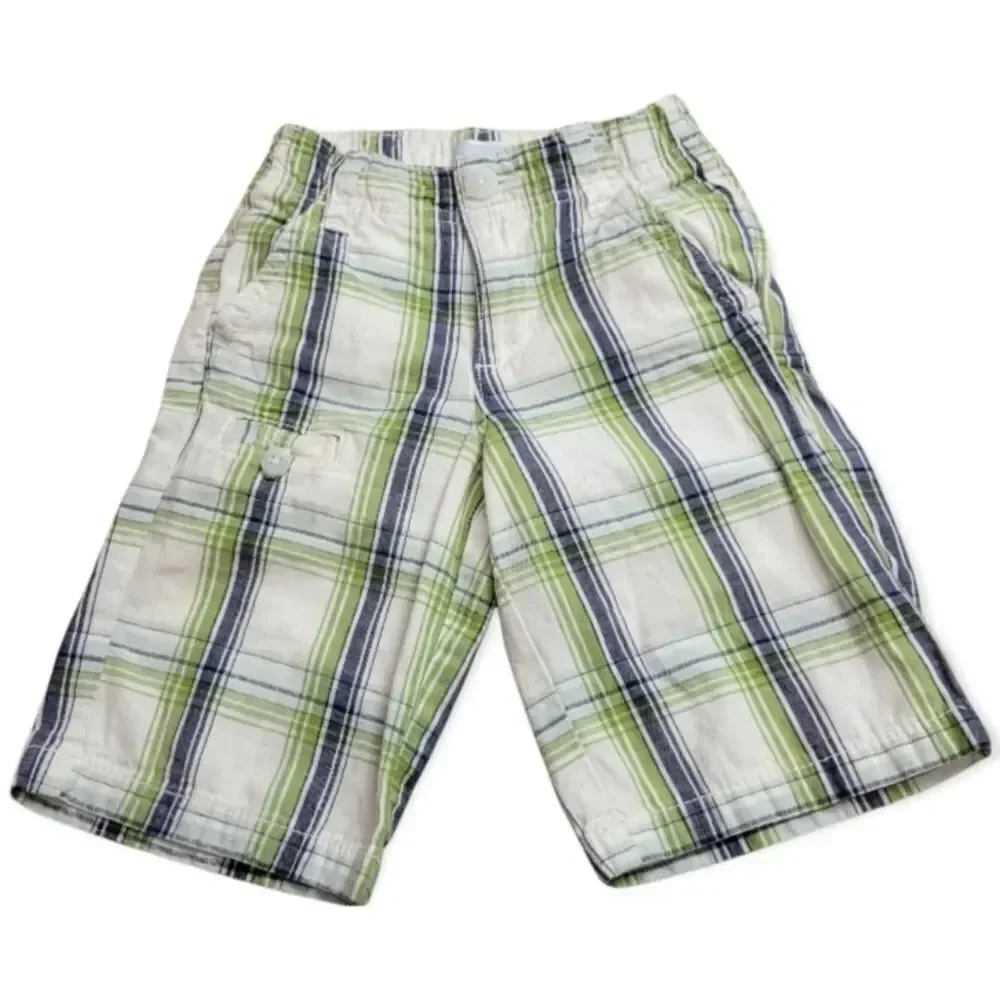 Old Navy plaid Bermuda shorts 3T